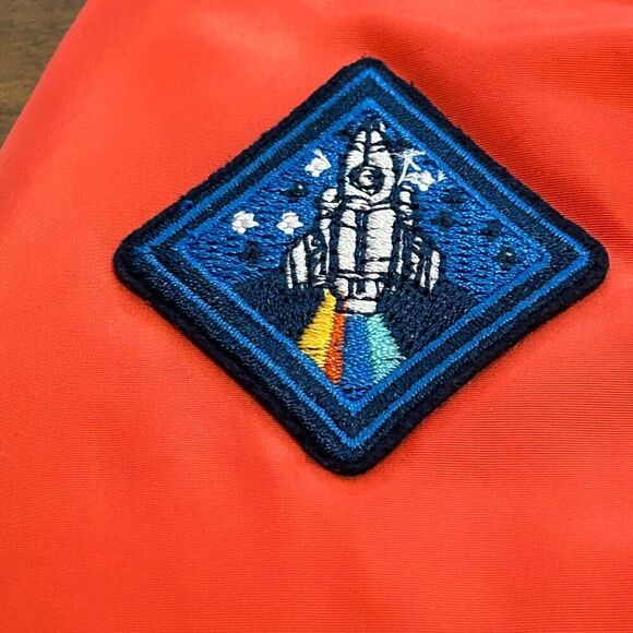 Space Explorer Dog puffy Jacket Size Small - Picture 2 of 5